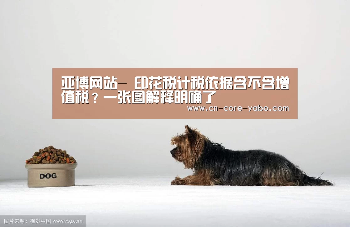 亚博网站-
印花税计税依据含不含增值税?一张图解释明确了